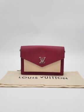 Louis Vuitton Bicolor Leather MyLockMe Chain Pochette